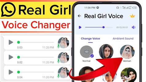 Real Girl Voice Changer App For Whatsapp | Change Voice Male To Female | Whatsapp Voice Changer ...