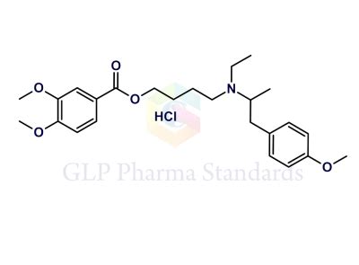 Mebeverine | CAS No- 2753-45-9; 3625-06-7 (free base)