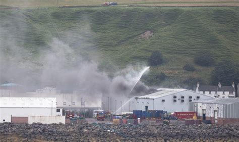 Devastation as huge blaze destroys family-run seafood firms processing plant in north | Press ...