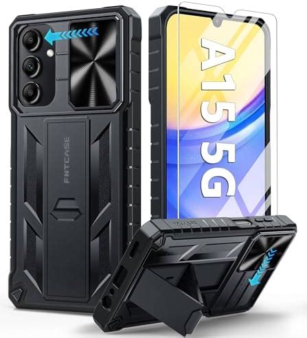 Amazon.com: FNTCASE for Samsung Galaxy A15-5G Case: Protective Shockproof Rugged Military Grade ...