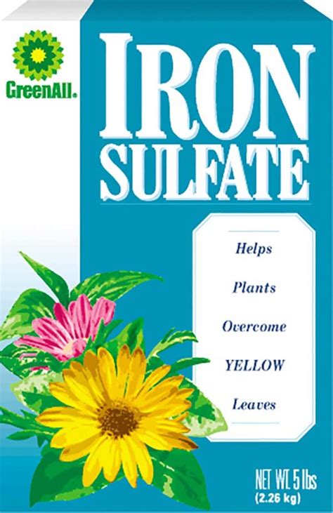 Iron Sulfate - EB Stone & Son Inc