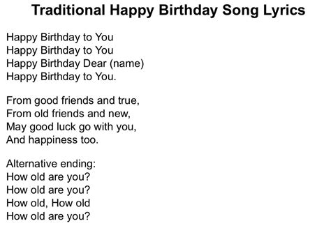 Pin on Music | Happy birthday song lyrics, Happy birthday lyrics ...