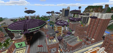 Alien Invasion [Adventure] [Modded] (Add-on) | Minecraft PE Maps