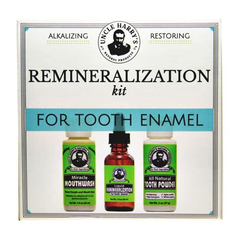 Remineralization Kit for Tooth Enamel (1 kit) | Uncle Harry's Natural ...