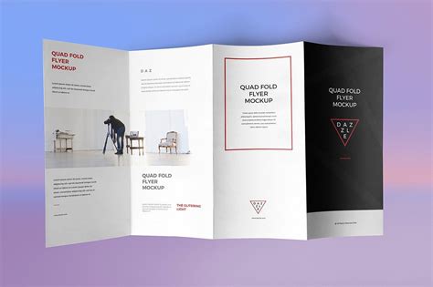 Quad Fold Brochure Template - Toptemplate.my.id