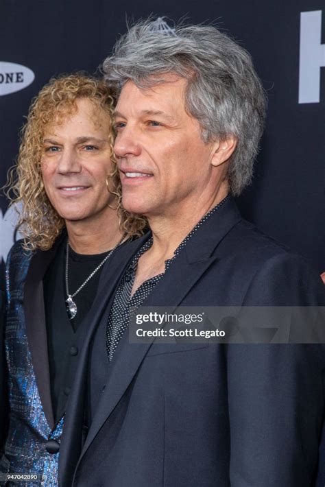 Inductee Jon Bon Jovi attends the 33rd Annual Rock & Roll Hall of ...