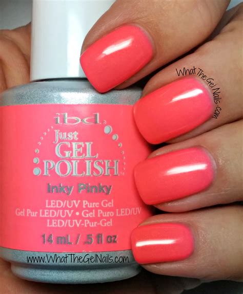 IBD Inky Pinky, IBD Just Gel Nail Polish Color Light Pink Nail Polish, Ibd Just Gel Polish ...