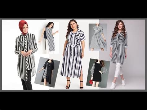 Top 38+ imagen black and white striped dress outfit ideas - Abzlocal.mx