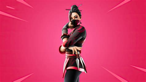 Download fortnite, red jade outfit, game, 2020 1366x768 wallpaper, tablet, laptop, 1366x768 hd ...