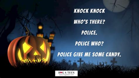 100+ Funny Halloween Knock Knock Jokes | HugATeen.Com