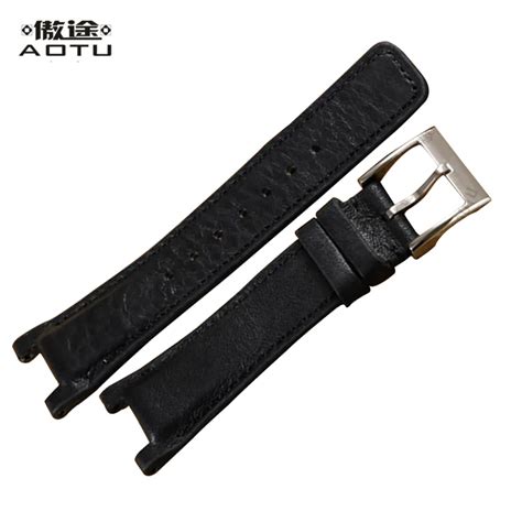 Genuine Leather Watchbands For Gucci Men Watch Luxury Leather Watch Straps 20 X 12mm Ladies ...