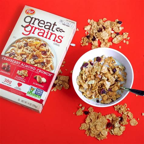 You can’t get enough of Great Grains Cranberry Almond Crunch cereal ...