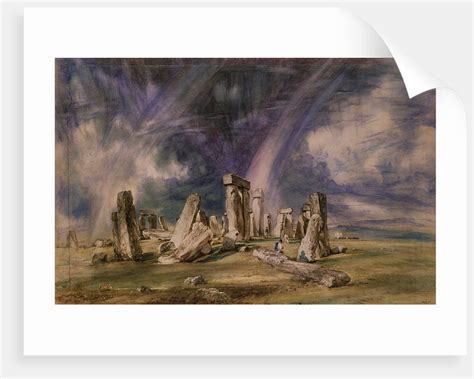 Stonehenge posters & prints by John Constable