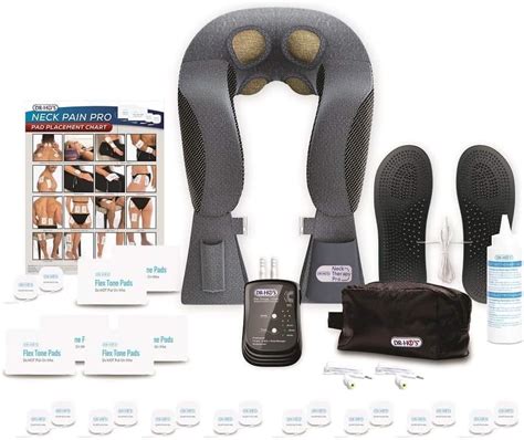 Amazon.com: DR-HO'S Neck Pain Pro Deluxe Package - TENS Therapy, EMS ...