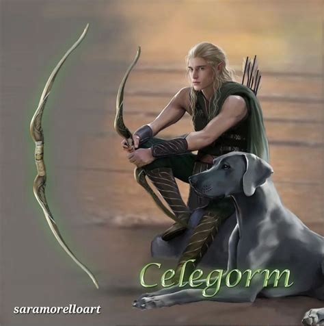 SaraMorelloart on Instagram: "Another feanorian brother, Celegorm! 💫 Celegorm was a great ...