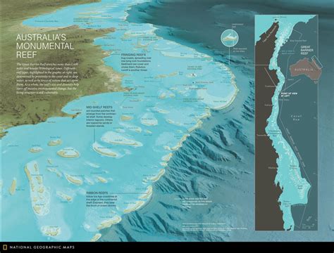 Twitter | Great barrier reef, National geographic maps, Barrier reef ...