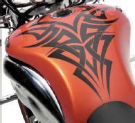 motorcycle paint jobs black and silver tribal | ... of accessories, including touring amenities ...