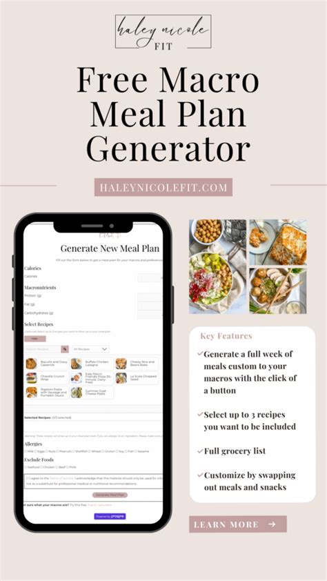 Meal Plan Generator: How To Make A Macro Meal Plan