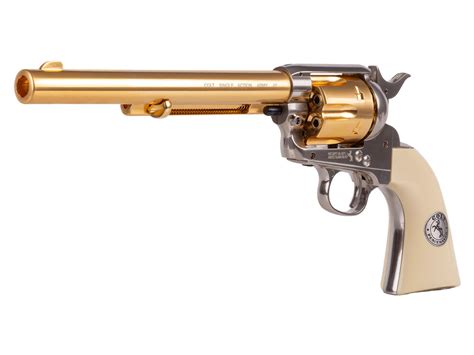 Limited Edition Colt Peacemaker SAA BB Revolver, 7.5", Gold | Airgun Depot