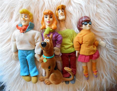 9" Scooby and the Gang Plush Dolls (with Plastic Heads), 2000 ~ My ...