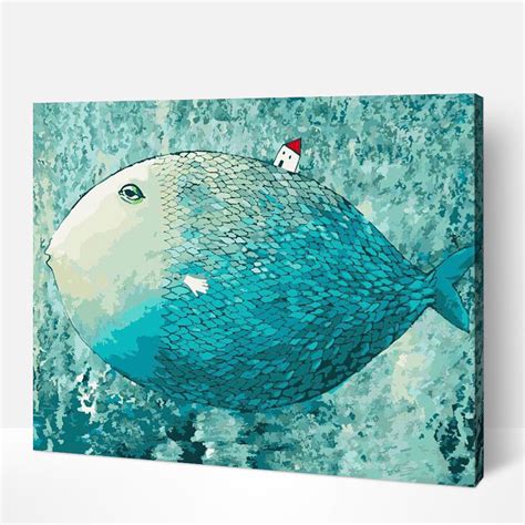 Big Fish | Painting By Numbers For Adults Kit | Paint By Numbers