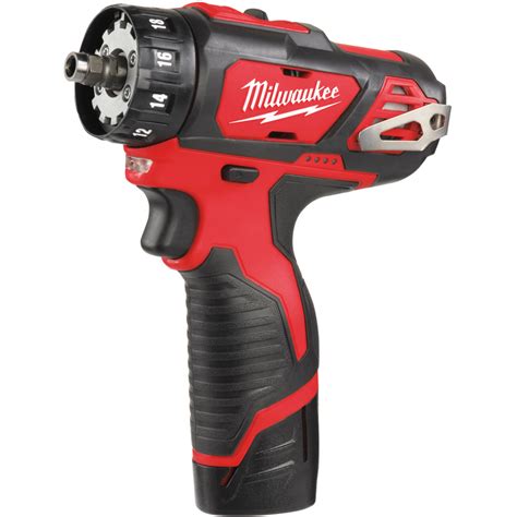 Milwaukee M12 4-In-1 Drill Driver Kit 2 x 2.0Ah | Toolstation