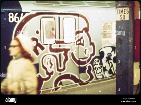 New york graffiti 1970's hi-res stock photography and images - Alamy