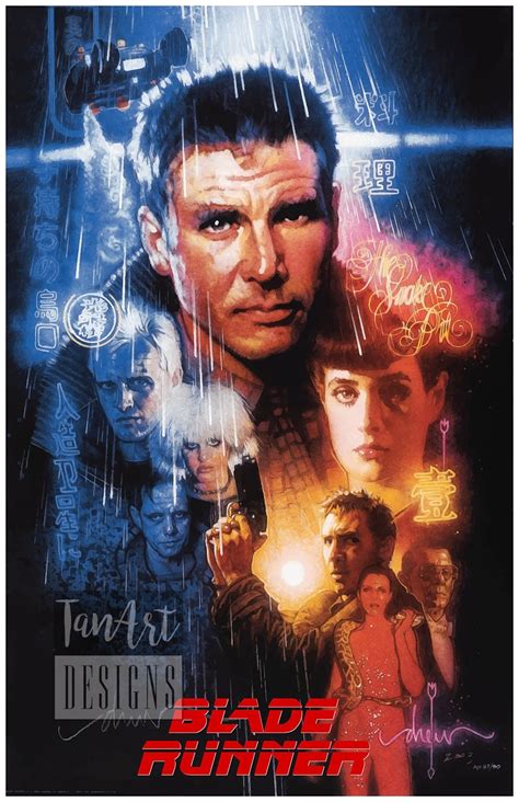 Blade Runner Poster Blade Runner Movie Poster Blade Runner Print ...