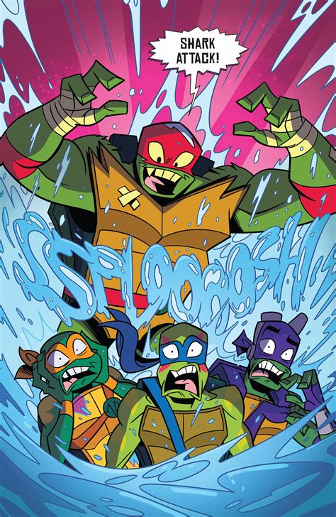 Read online Rise of the Teenage Mutant Ninja Turtles: Sound Off! comic - Issue #1