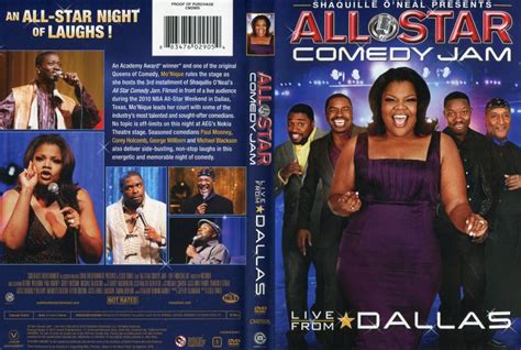 Shaq's Allstar Comedy Jam Live From Dallas - TV DVD Scanned Covers ...