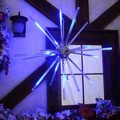 Decorative LED Animated Starburst 24" (Blue) | Led, Led lights, Decor