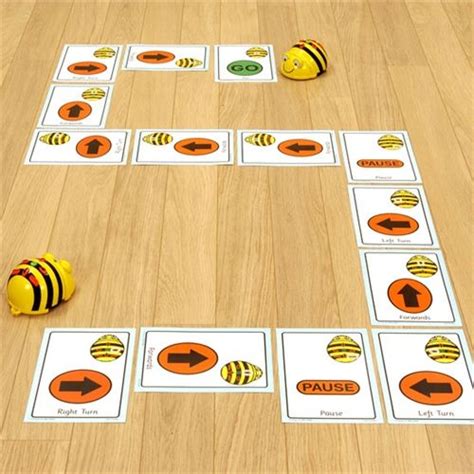 Bee-Bot Giant Sequece Cards Bee Bot Activities, Sequencing Activities ...