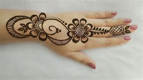 8 easy simple arabic mehndi designs for hands | Image