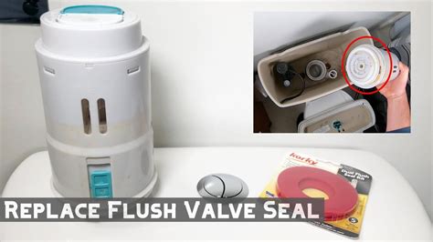 How to Replace Dual Flush Toilet Valve Seal - YouTube