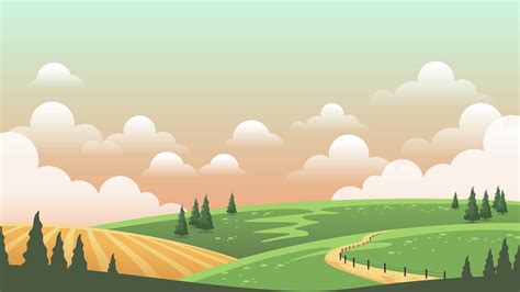 Bring the Beauty of the Countryside to Your Desktop with a Farm Landscape Wallpaper - Heroscreen