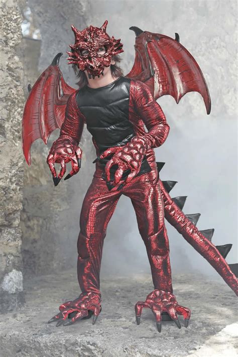 Demon Dragon Costume for Boys | Dragon halloween costume, Dragon ...