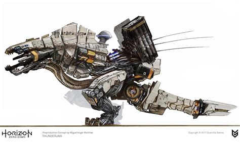 Horizon Zero Dawn Concept Art by Miguel Angel Martinez | Concept Art World