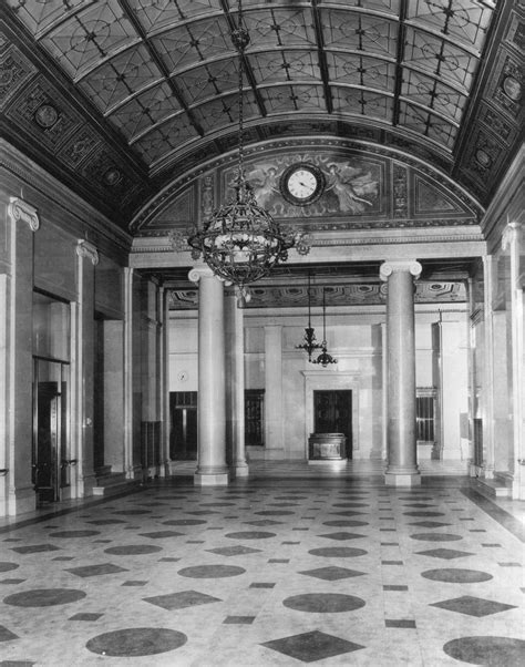 General Motors Building Interior, Albert Kahn architect | Old photos ...