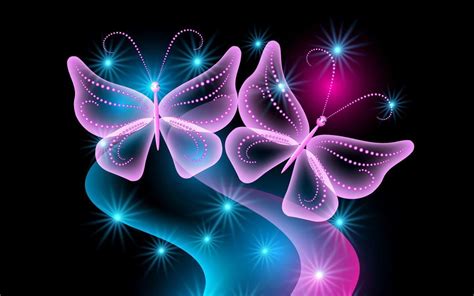 Neon Butterfly HD Wallpapers - Top Free Neon Butterfly HD Backgrounds ...