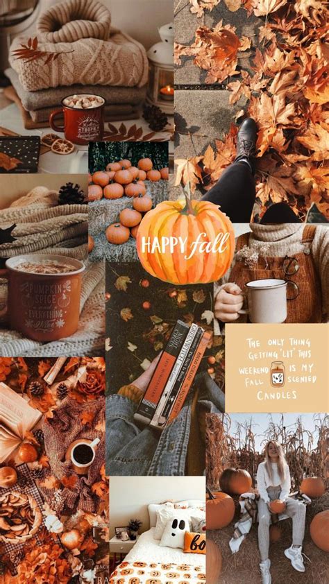 25 Autumn Collage Aesthetic Wallpapers : Happy Fall I Take You ...