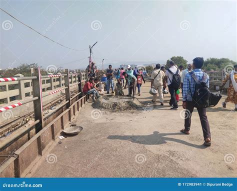 Naigaon East Mumbai Bridge Editorial Image | CartoonDealer.com #172983941