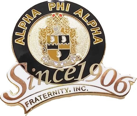 Alpha Phi Alpha Fraternity, Inc. Since 1906 Lapel Pin in 2020 | Alpha fraternity, Alpha phi ...