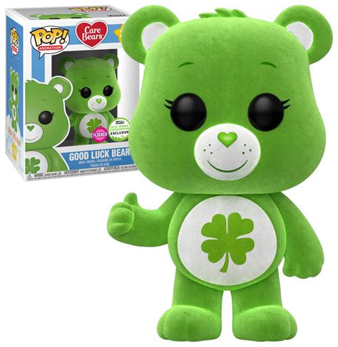 Funko POP! Animation Care Bears #355 Good Luck Bear (Flocked) - 2018 ...