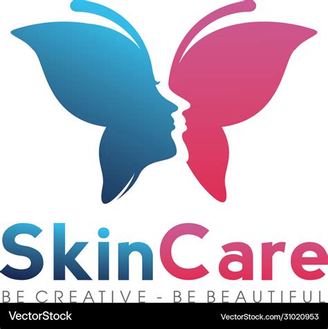 Skin care logo inspiration Royalty Free Vector Image