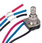 3/8 Inch Shank 3-Way 2 Circuit Nickel Rotary Switch 40402N | B&P Lamp Supply