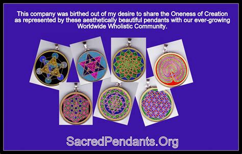 Sacred Geometry Pendants