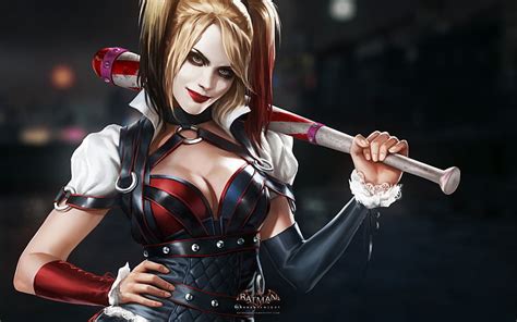 HD wallpaper: Harley Quinn concept art, Batman: Arkham Knight ...