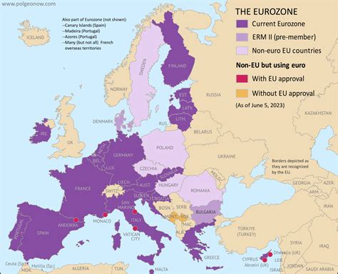 Jan. 2023: Croatia Switches to Euro Currency, Joining Eurozone (Map ...