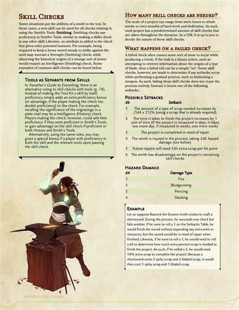 Tool Kit for Tool Kits: Smith's Tools | Dungeons and dragons homebrew ...