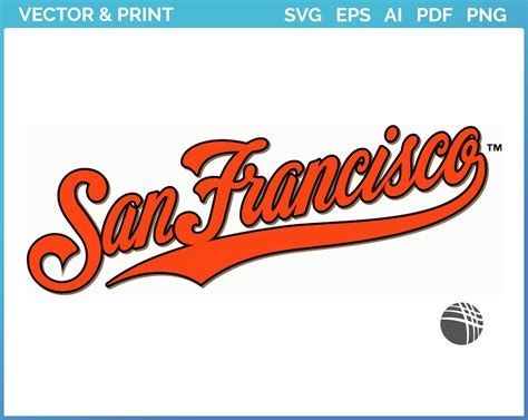 San Francisco Giants - Wordmark Logo (2000) - Baseball Sports Vector ...